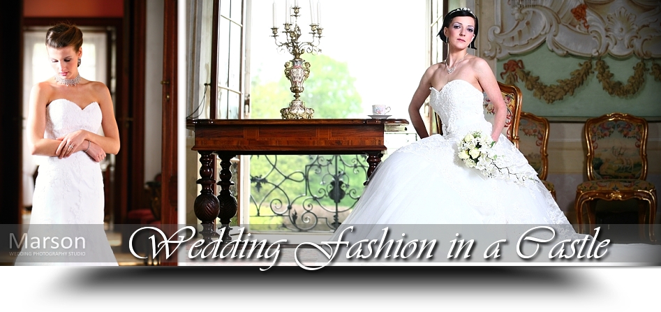 Wedding fashion in a castle Vizovice-marson_cz 